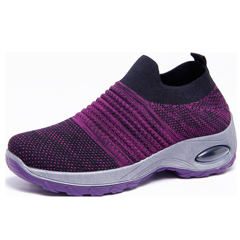 Women's Plus Size Air Cushion Slip-on Dance Casual Shoes