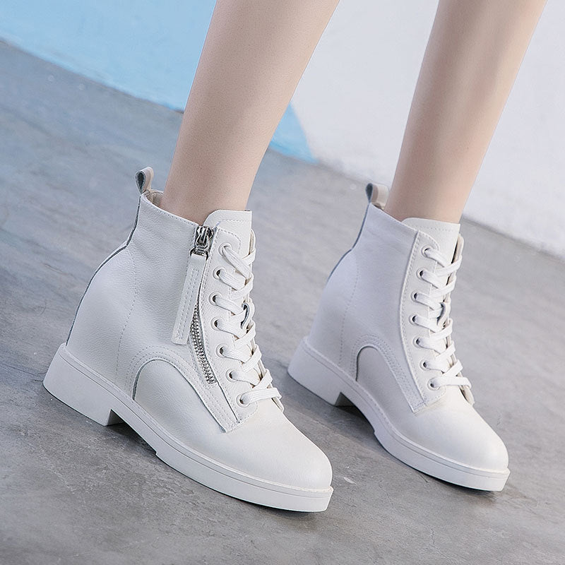 Women's British Style Side Zipper Autumn Chelsea Boots