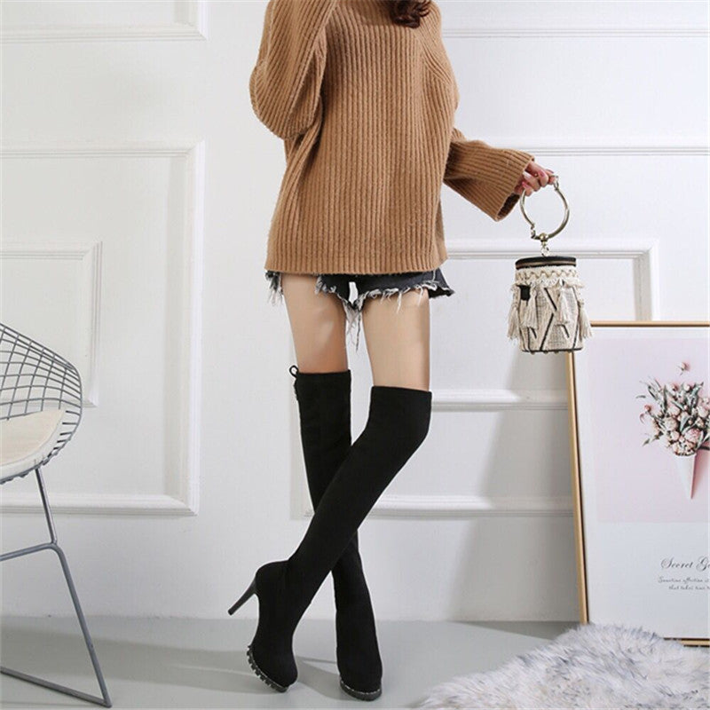 Elegant Popular Graceful Winter Super High Boots