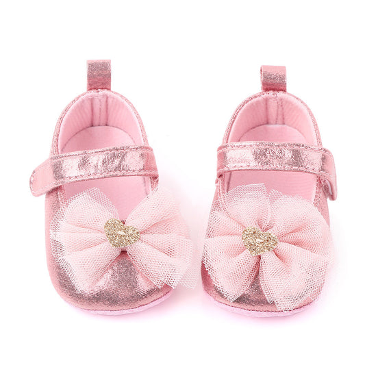 Bowknot Princess For Indoor Soft Bottom Kid's Shoes