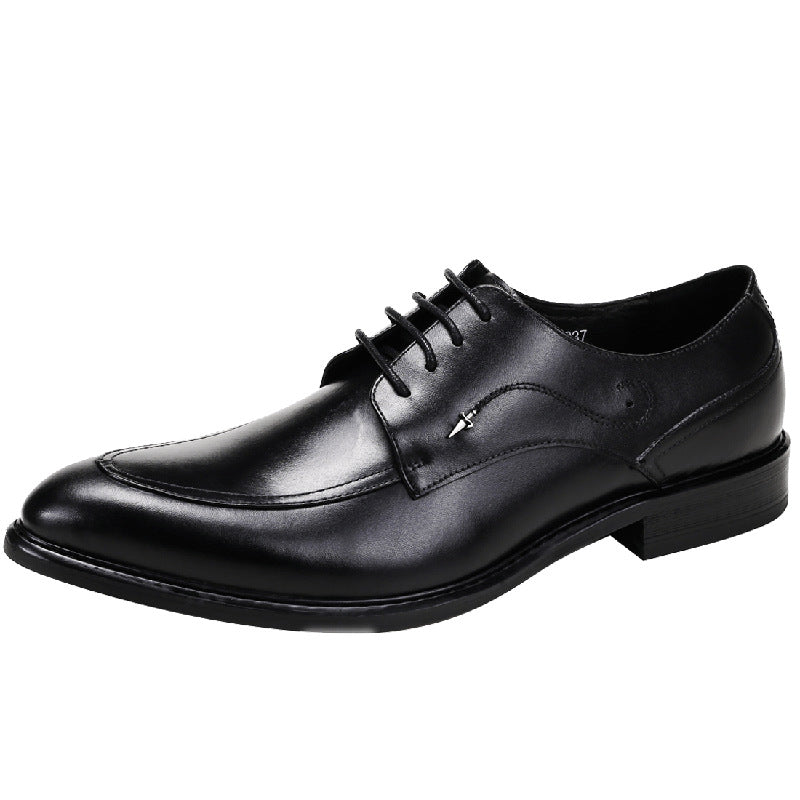 Men's Toe Business Formal Wear British Wedding Leather Shoes