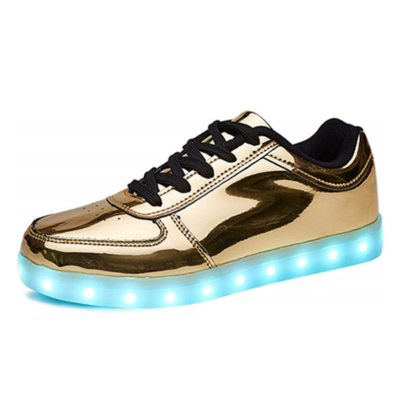 Women's & Men's Fashion Light Board Charging Casual Shoes