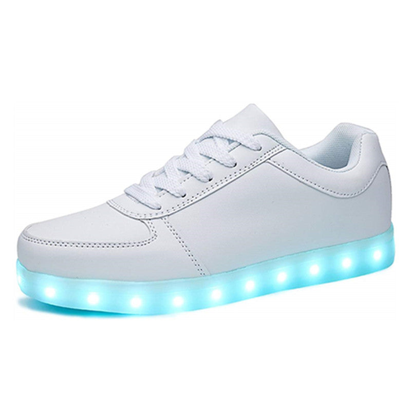 Women's & Men's Fashion Light Board Charging Casual Shoes