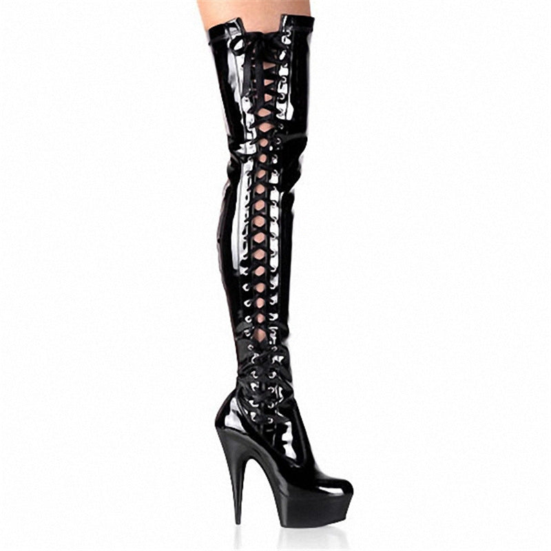 Export High Stiletto Over The Knee Boots