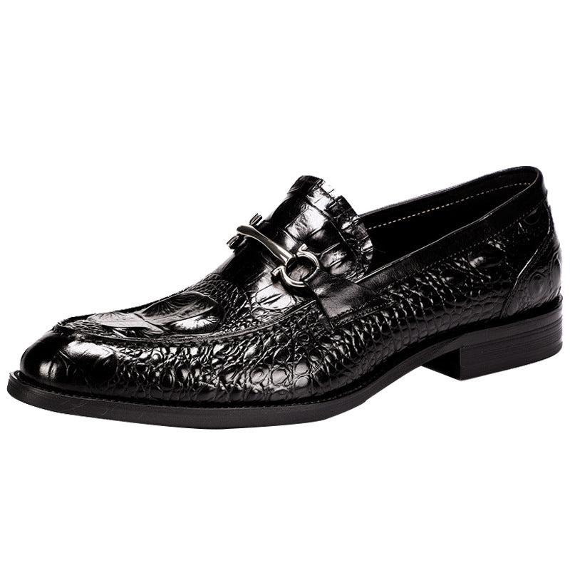 Men's Cool Durable Plus Size Business Leather Shoes