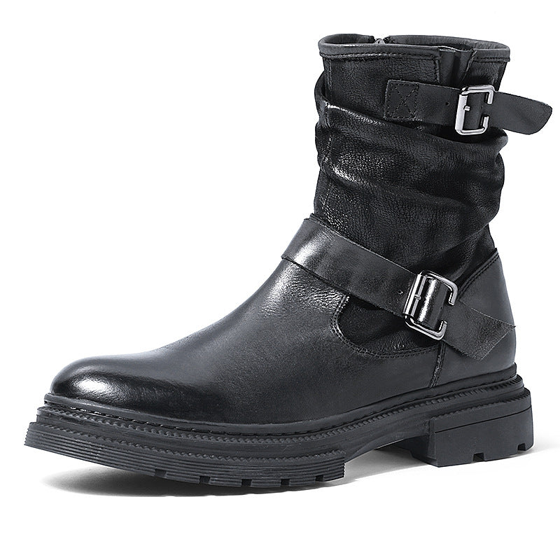 Men's Martin High Top British Style Chelsea Boots