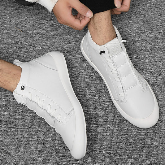 Men's Autumn Korean Fashion Sports White Men's Board Shoes