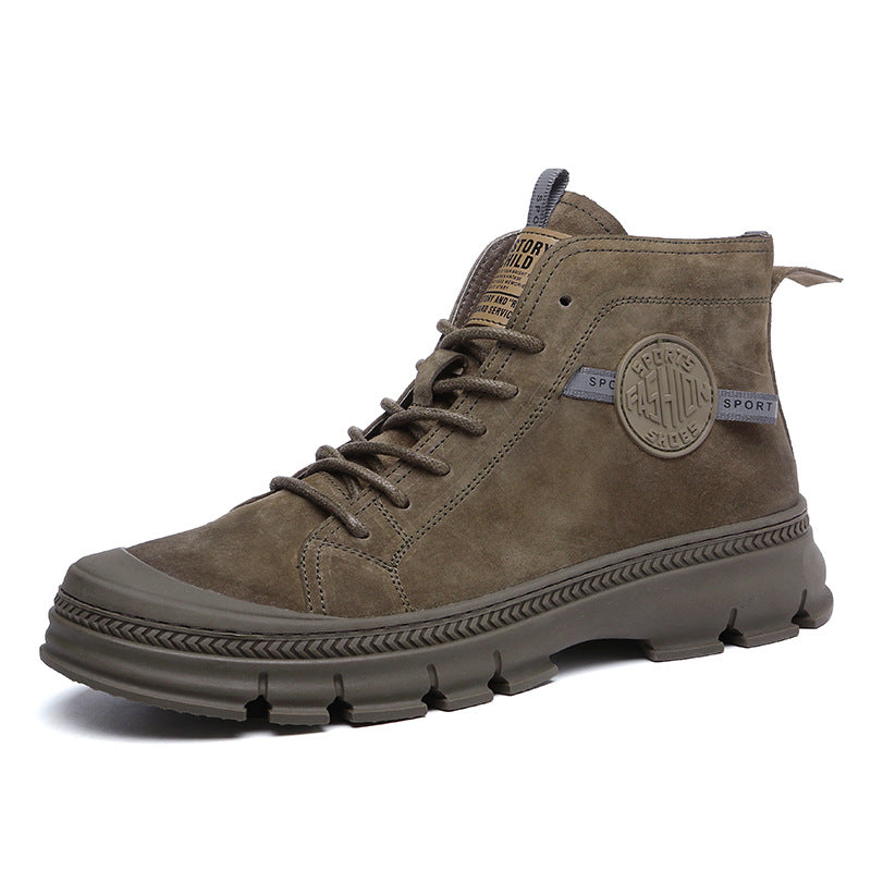 Men's Fleece Lined Padded Warm Keeping Knight British Boots