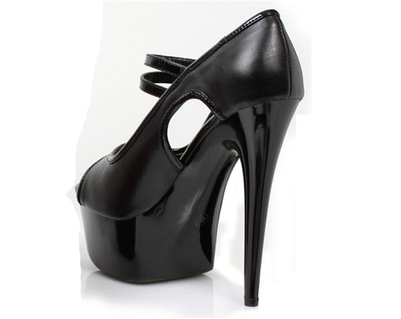 Women's Slouchy High Nightclub Hollow Pumps Women's Shoes