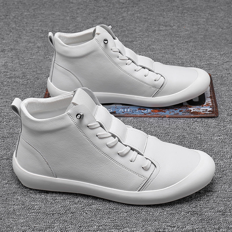 Men's Autumn Korean Fashion Sports White Men's Board Shoes