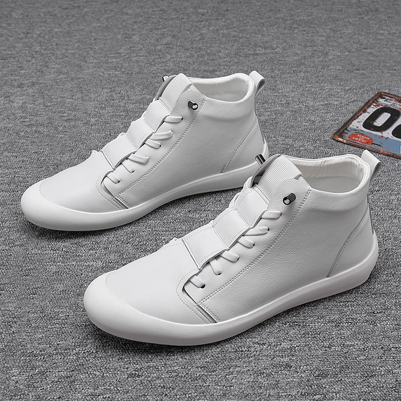 Men's Autumn Korean Fashion Sports White Men's Board Shoes