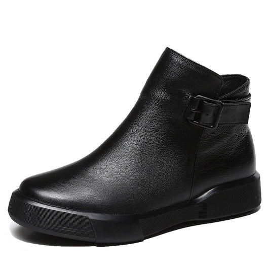 Women's British Short Joker Martin First Layer Boots