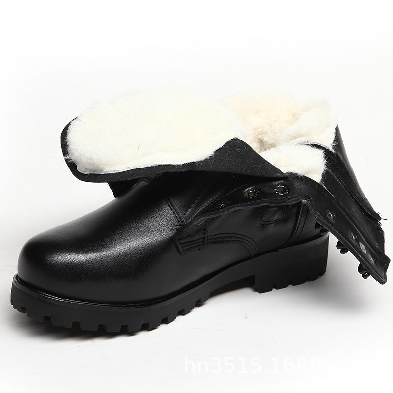 Women's Strong Martin Winter Breathable Wool Made Women's Shoes