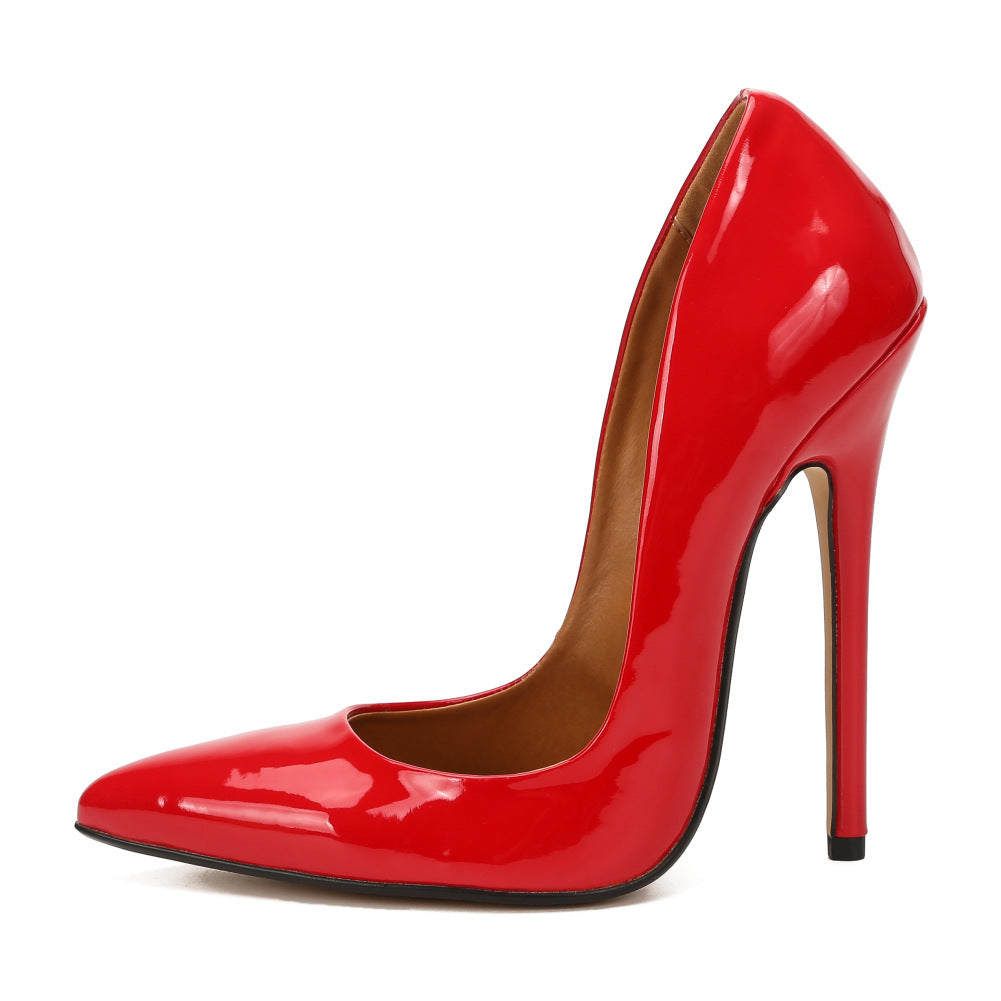 Black Silk Beauty Unisex Pointed Stiletto Women's Casual Shoes