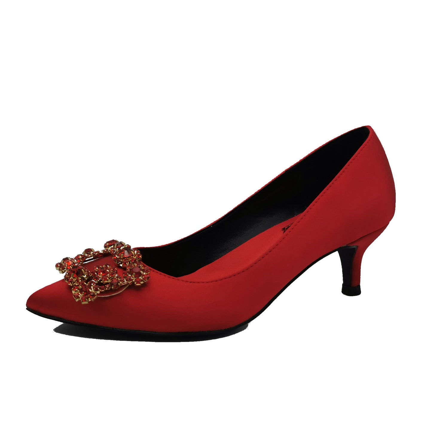 Women's Shallow Mouth High Sexy Stiletto Rhinestone Heels