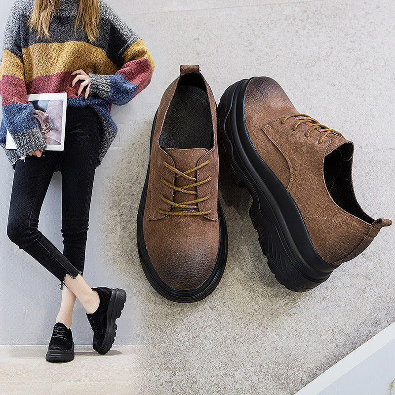 Women's Fleece Lined Thermal Matte Hight Increasing Boots