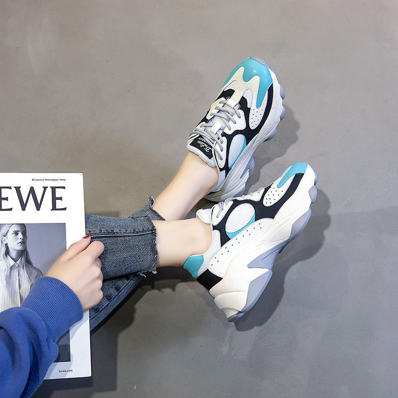 Women's Authentic Clunky Spring Korean Style Versatile Sneakers