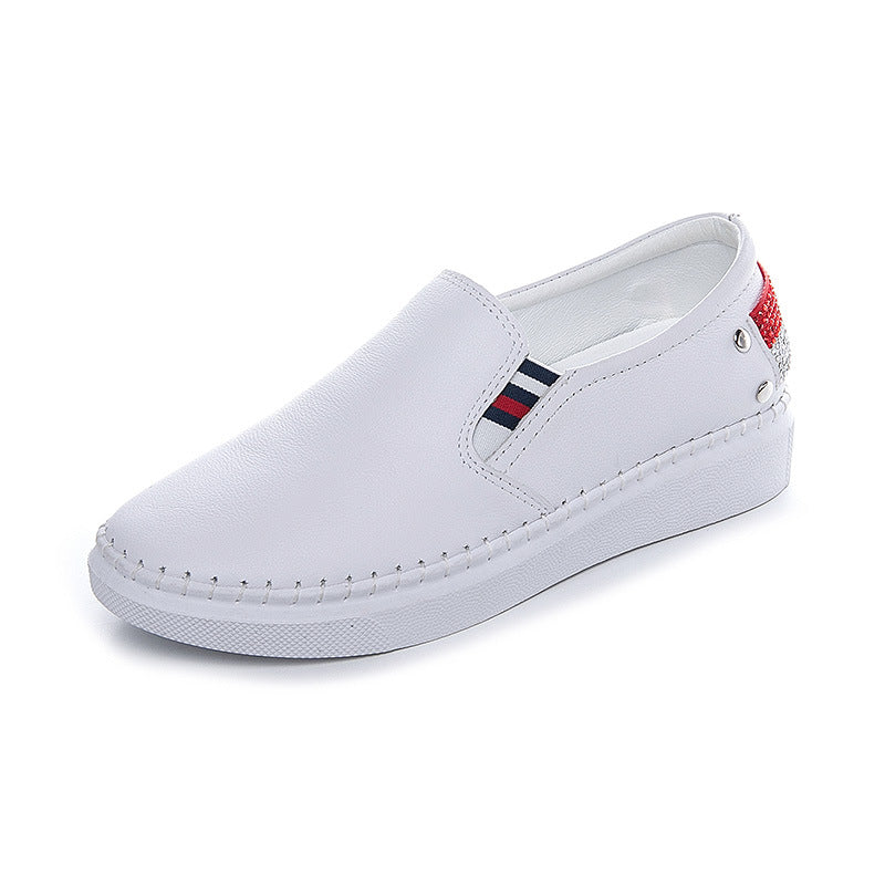 Women's Top Layer Height Increasing Insole Comfortable Casual Shoes