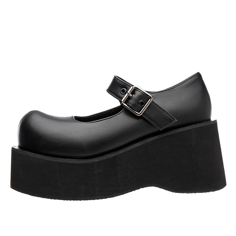 Women's Punk Big Head Platform Lolita Retro Women's Casual Shoes