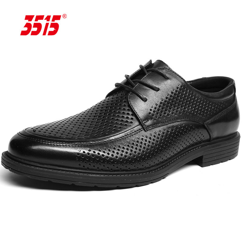 Men's Cool Tube Single Summer Business Formal Leather Shoes