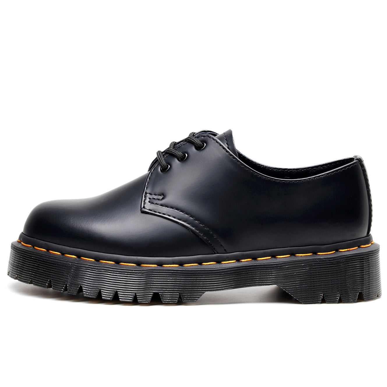 Women's Thick Bottom Holes Martin British Style Boots
