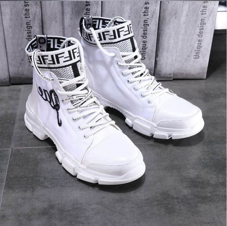 Men's Autumn Platform Trendy Social Spirited Guy Sneakers