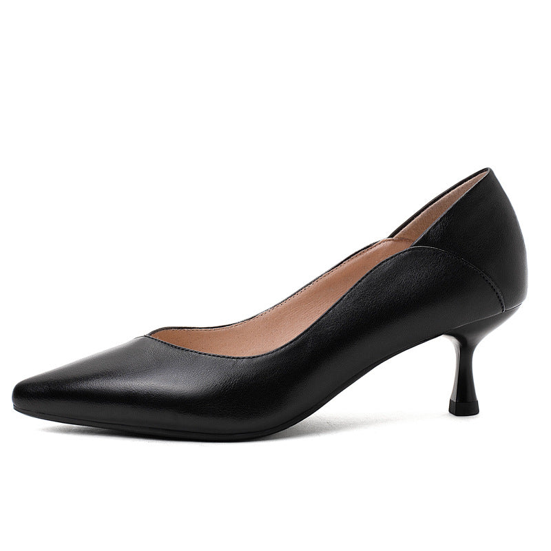 Women's Pumps Mid Two-way For Air Hostesses Men's Shoes
