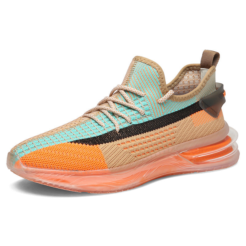 Men's Fashion Korean Style Fashionable Colorful Mesh Casual Shoes