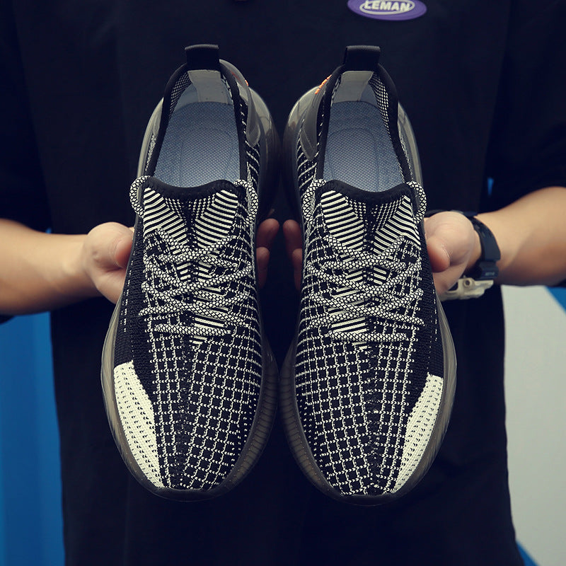 Men's Fashion Korean Style Fashionable Colorful Mesh Casual Shoes