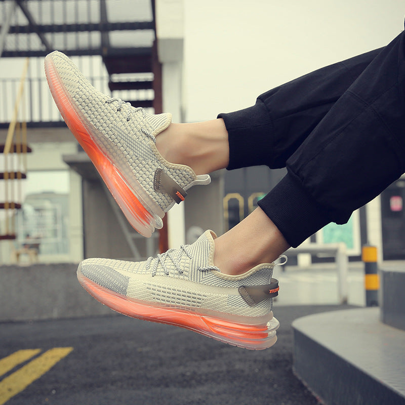 Men's Fashion Korean Style Fashionable Colorful Mesh Casual Shoes