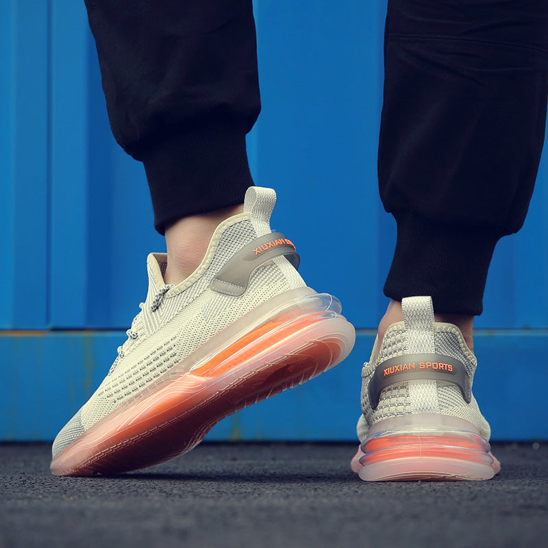 Men's Fashion Korean Style Fashionable Colorful Mesh Casual Shoes