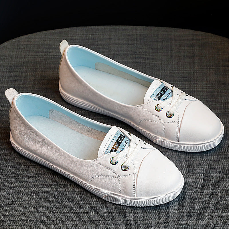Women's Low-cut Authentic White Spring Thin Versatile Women's Casual Shoes