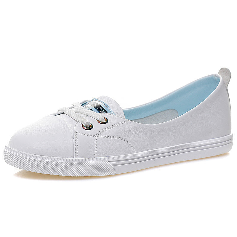 Women's Low-cut Authentic White Spring Thin Versatile Women's Casual Shoes