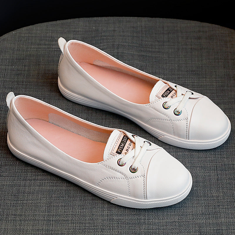 Women's Low-cut Authentic White Spring Thin Versatile Women's Casual Shoes