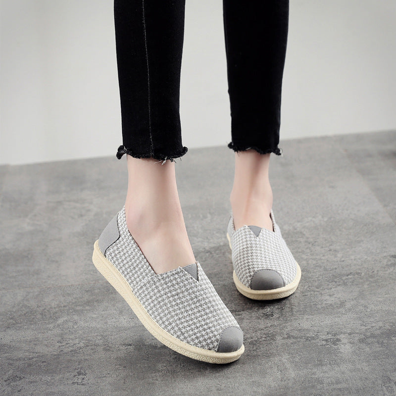 Women's Female Fisherman Flat Old Cloth Casual Shoes