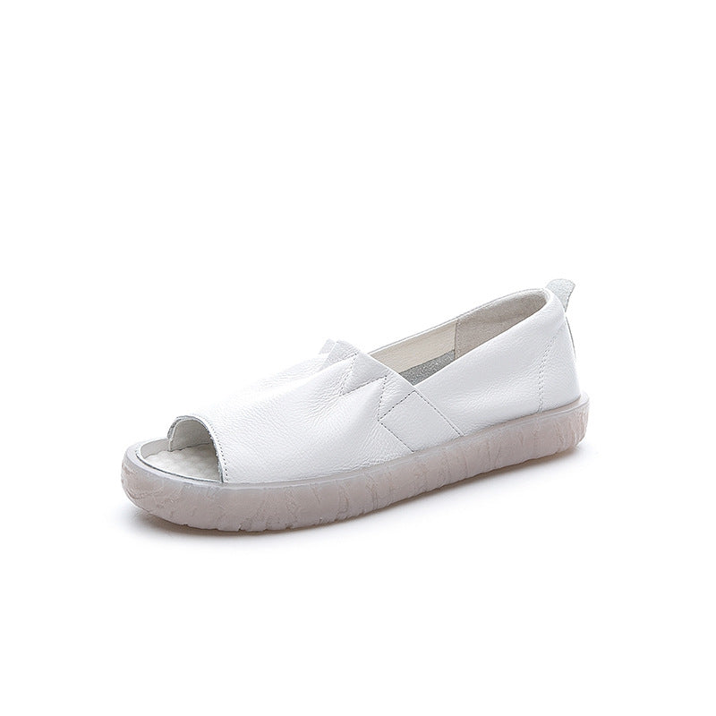 Women's Summer Hole Mom Handmade Maternity Hollow Sandals