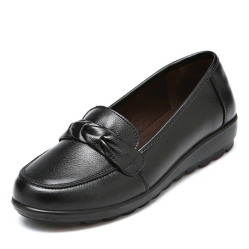 Women's Mom Pumps Soft Bottom Low-cut Flat Casual Shoes