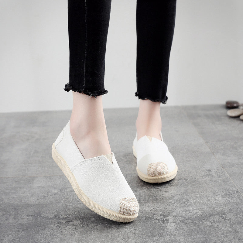 Women's Female Fisherman Flat Old Cloth Casual Shoes