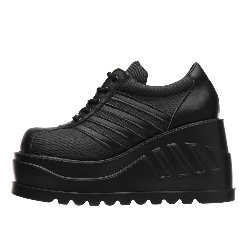 Women's Punk Big Head Platform Gothic Retro Women's Casual Shoes