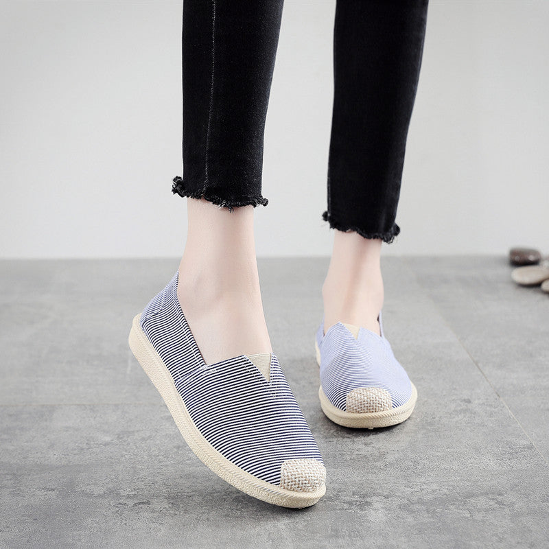 Women's Female Fisherman Flat Old Cloth Casual Shoes