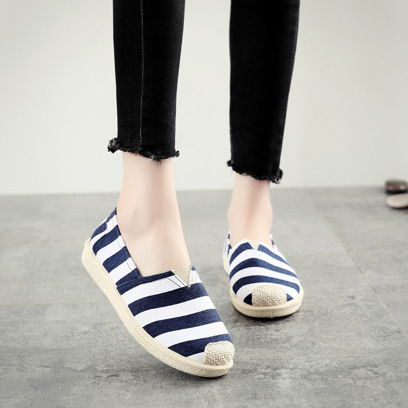 Women's Female Fisherman Flat Old Cloth Casual Shoes