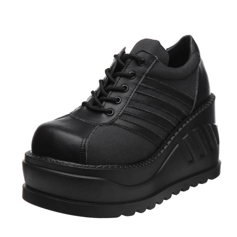 Women's Punk Big Head Platform Gothic Retro Women's Casual Shoes