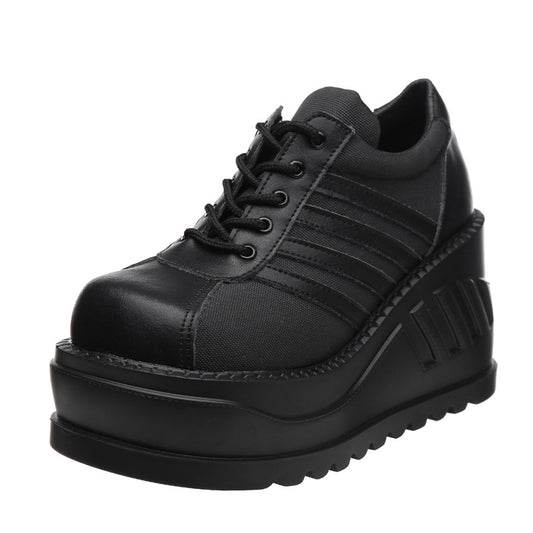 Women's Punk Big Head Platform Gothic Retro Women's Casual Shoes