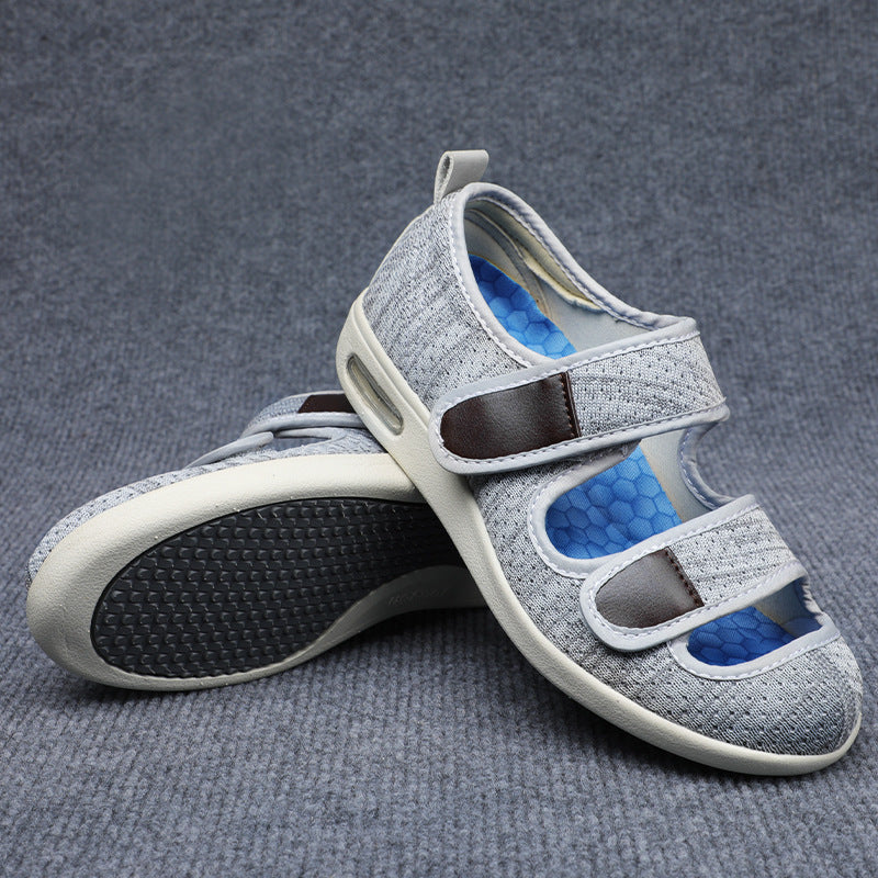 Elegant Summer Mom Lightweight Adjustable Velcro Sandals