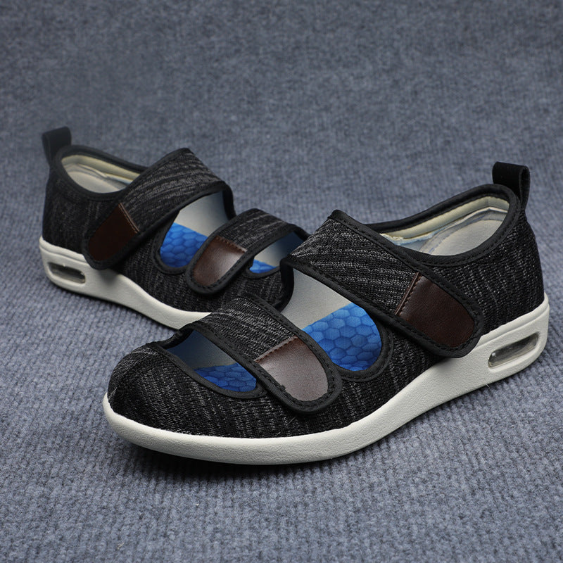 Elegant Summer Mom Lightweight Adjustable Velcro Sandals