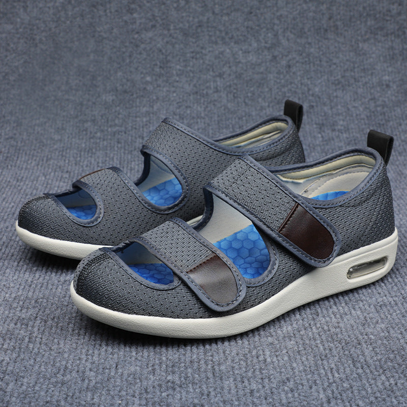 Elegant Summer Mom Lightweight Adjustable Velcro Sandals