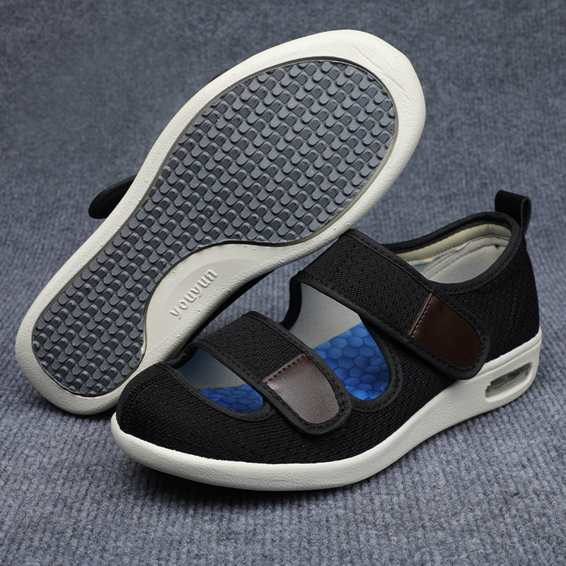 Elegant Summer Mom Lightweight Adjustable Velcro Sandals