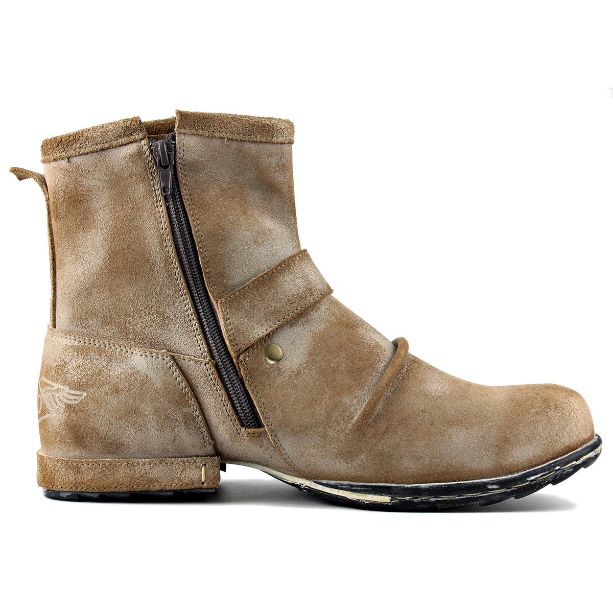 Men's Elegant Genuine Plus Size Veet Boots