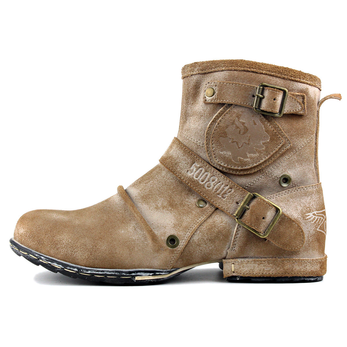 Men's Elegant Genuine Plus Size Veet Boots