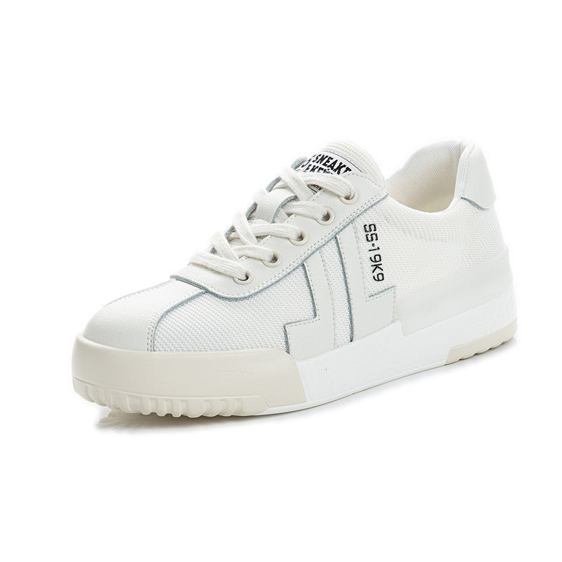 Women's Spring Genuine Flat Sports Low-cut Breathable Casual Shoes